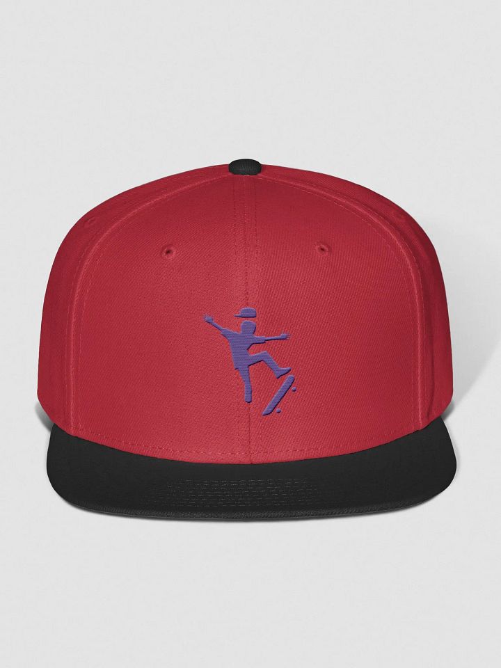 Dazzle Deck Red & Black Baseball Cap product image (1)