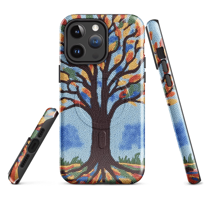 Mosaic Tree MagSafe® Tough iPhone® Case product image (4)