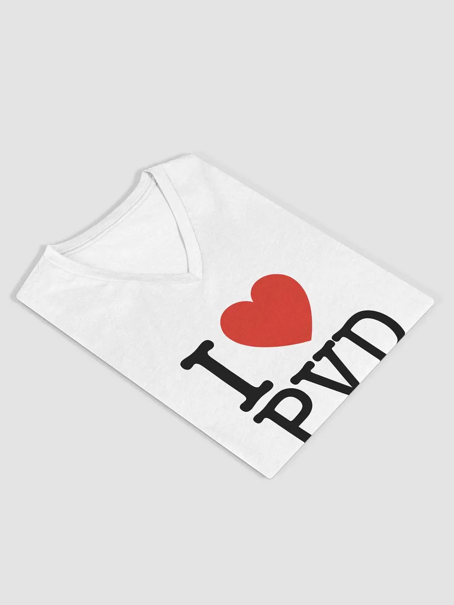 I LUV PVD V-Neck Tee 2 (White) product image (4)