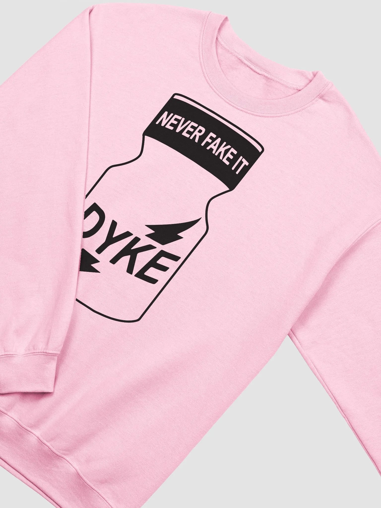 Dyke Poppers Sweatshirt 👃 Pink product image (3)