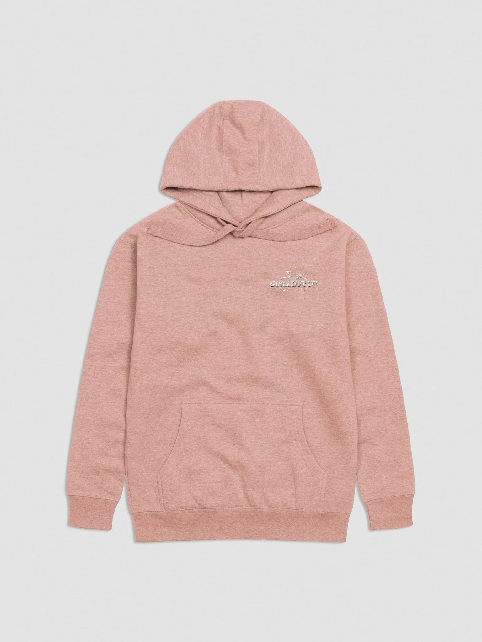 GUILLOVELO DUSTY ROSE EMBROIDERED HOODIE product image (3)