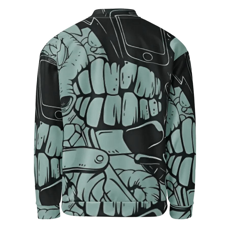 Cyberpunk Chaos Bomber Jacket product image (3)