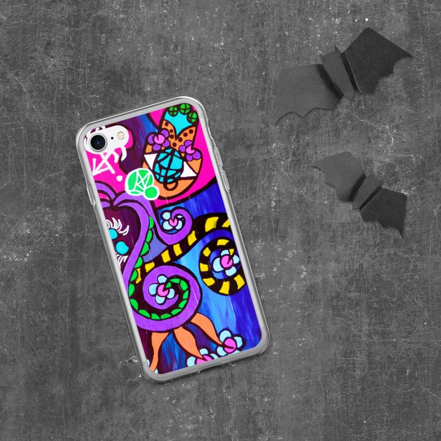Whimsical Floral Fantasy iPhone Case product image (6)