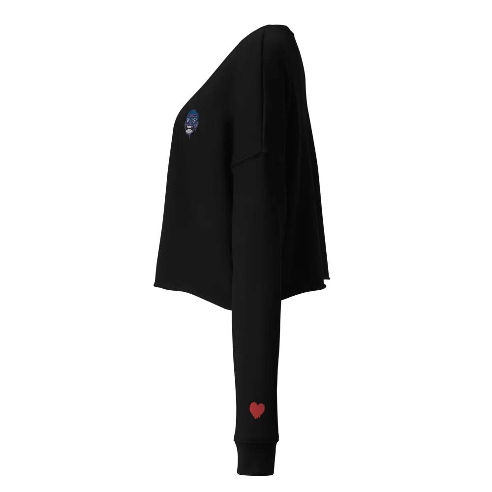 OneLove Women's Fleece Crop Sweatshirt product image (12)