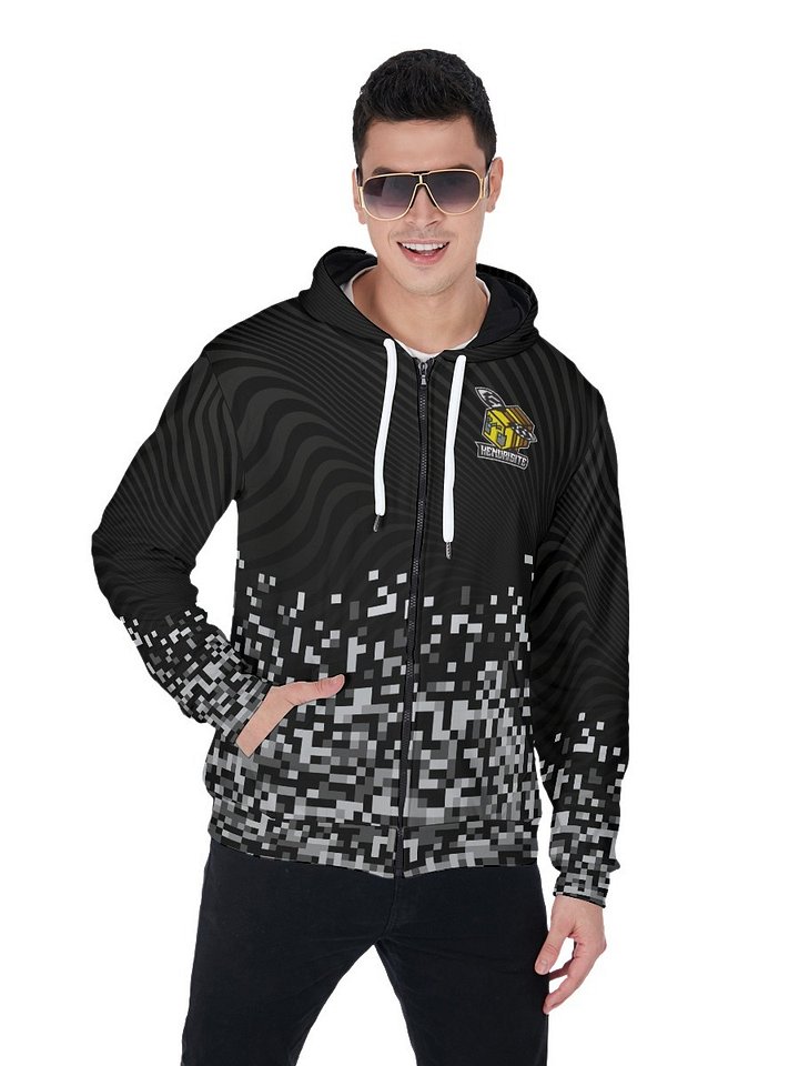Adult Bedrock Fleece Zipped Hoodie product image (1)