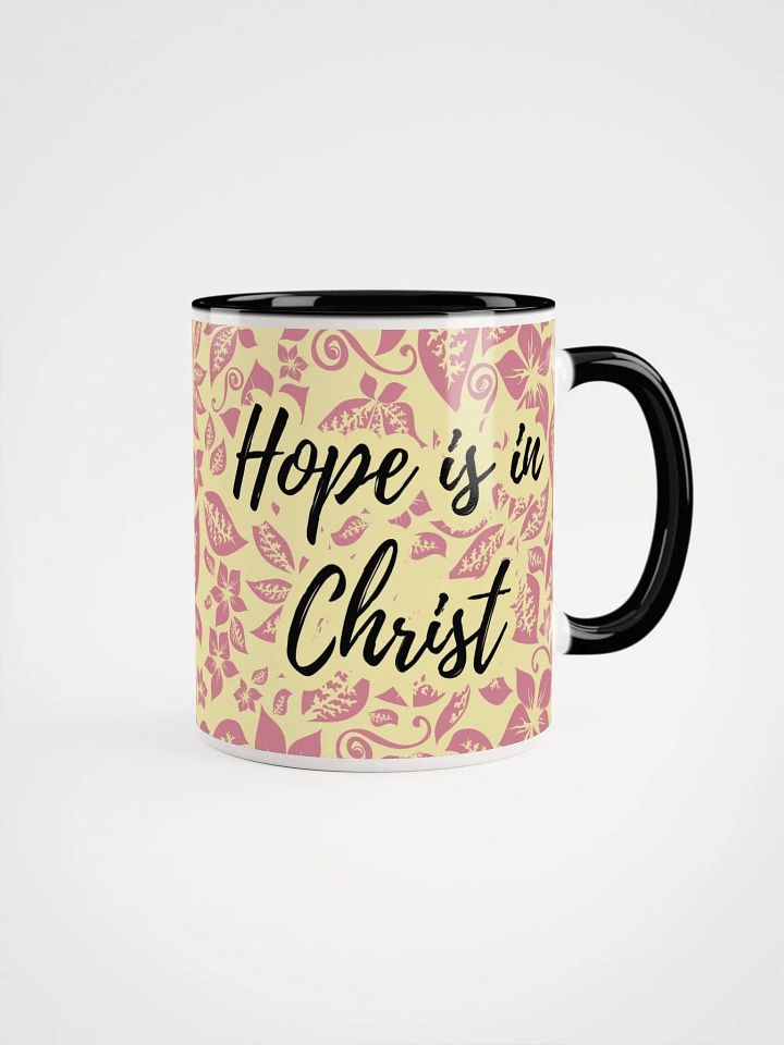 Hope in Christ Floral Mug product image (1)