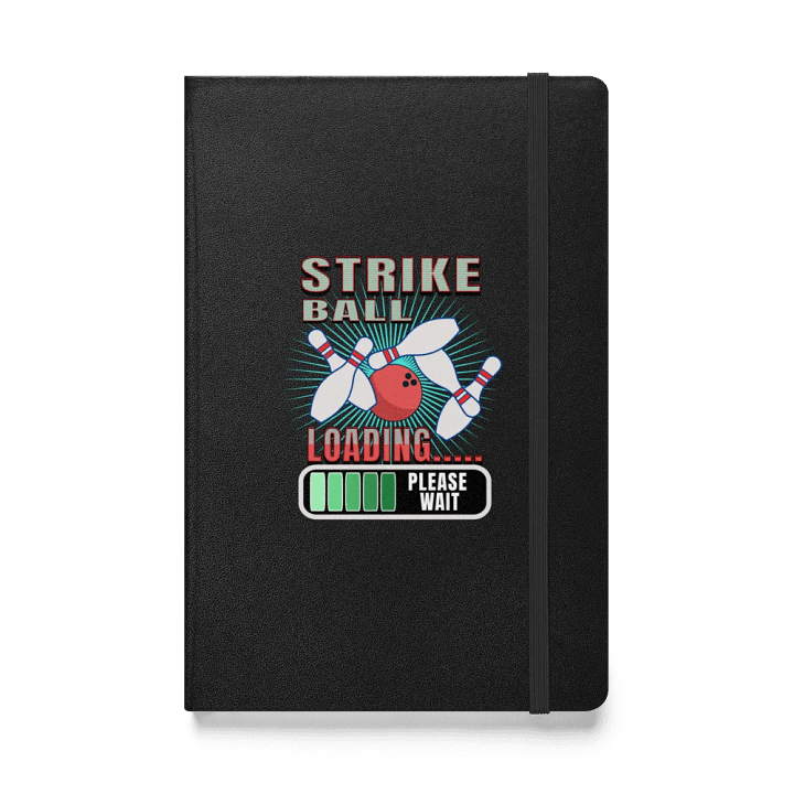 Strike Ball Loading Bowling Hardcover Notebook product image (1)