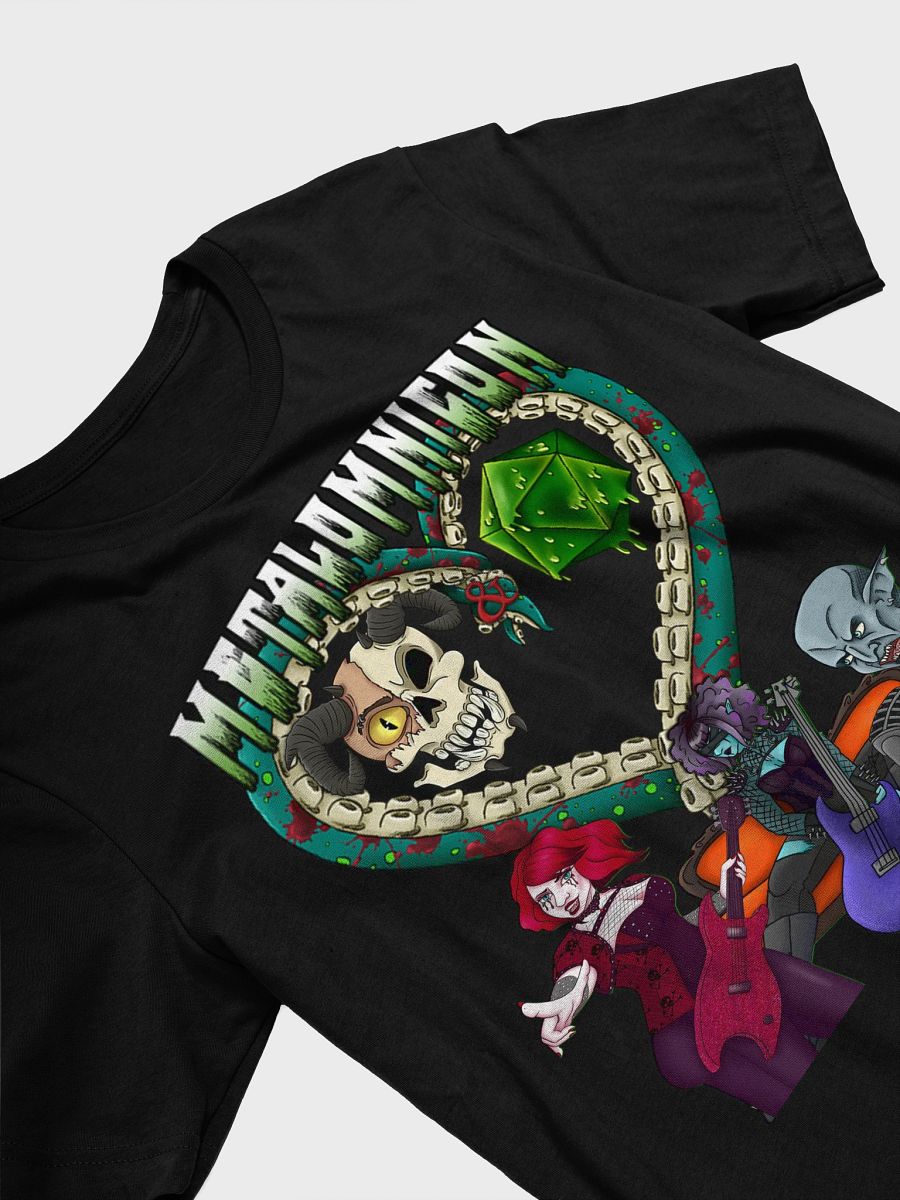 METALOMNICON – Heavy Metal Heart Tee product image (21)
