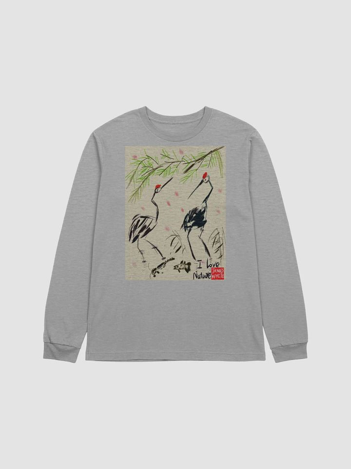 Bella+Canvas Supersoft Long Sleeve T-Shirt: crane product image (16)