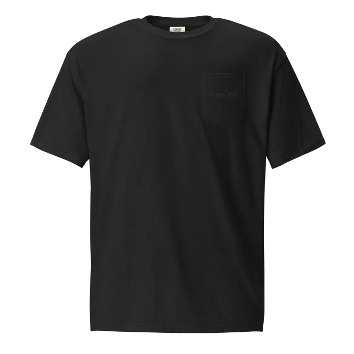 Shepherd of Grace Christian Pocket T-Shirt | John 10:11 product image (2)