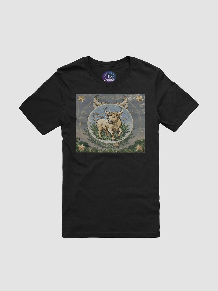 Supersoft Unisex Taurus Zodiac T-Shirt with Celestial Bull Design product image (3)