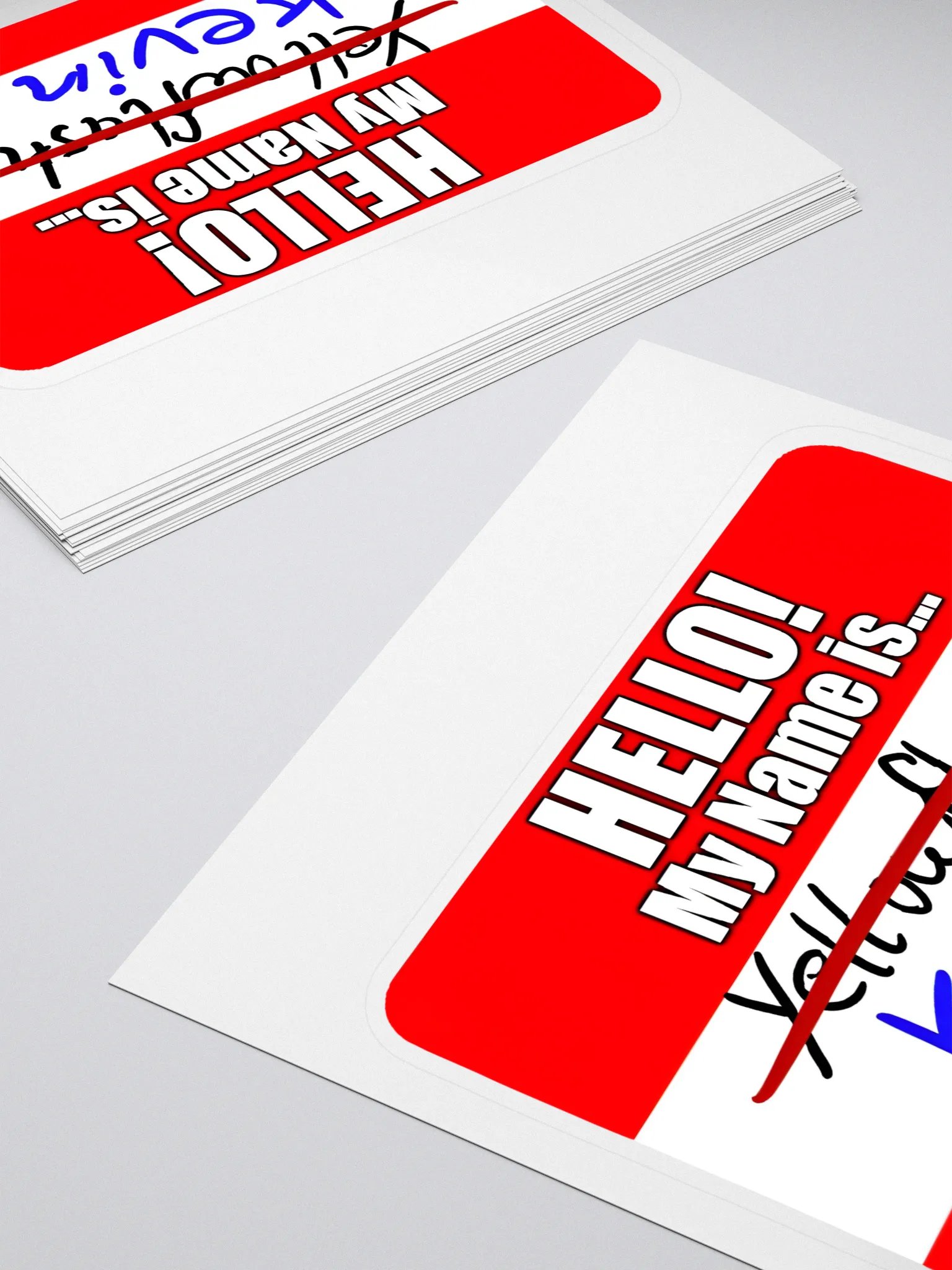 Hello My Name Is Kevin Sticker product image (4)