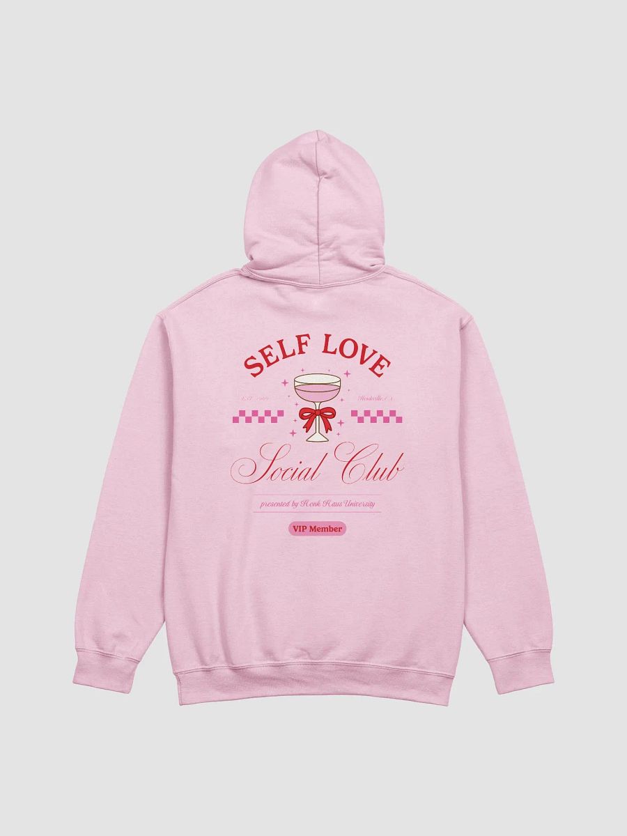 self love club printed hoodie (red lettering) product image (8)