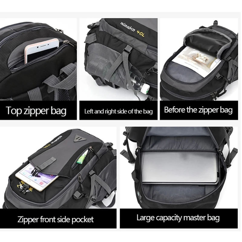 Waterproof Camping Backpack with USB Port product image (9)