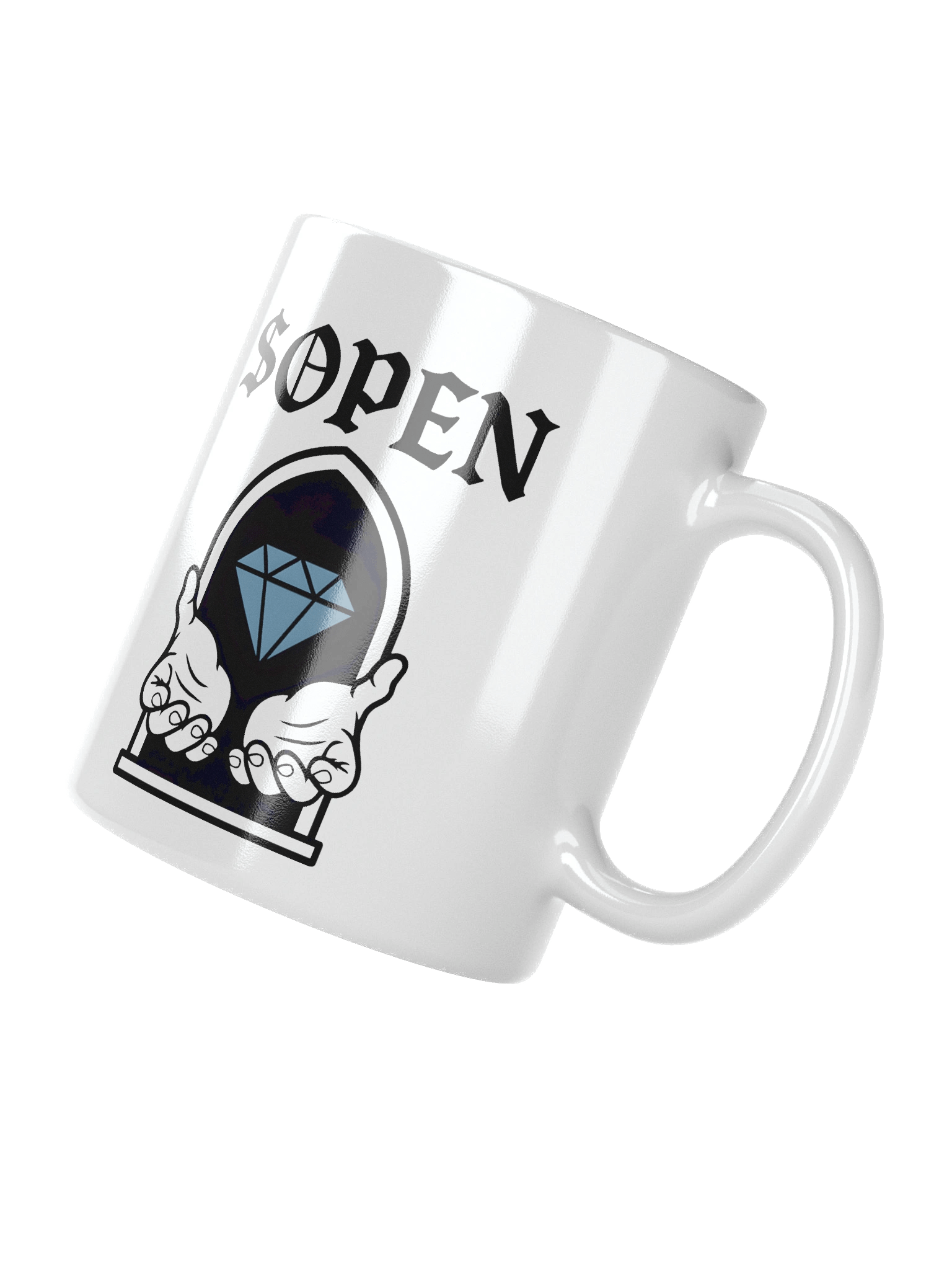 Stonkcast Mug — $OPEN Diamond Hands Fuel Cup product image (8)