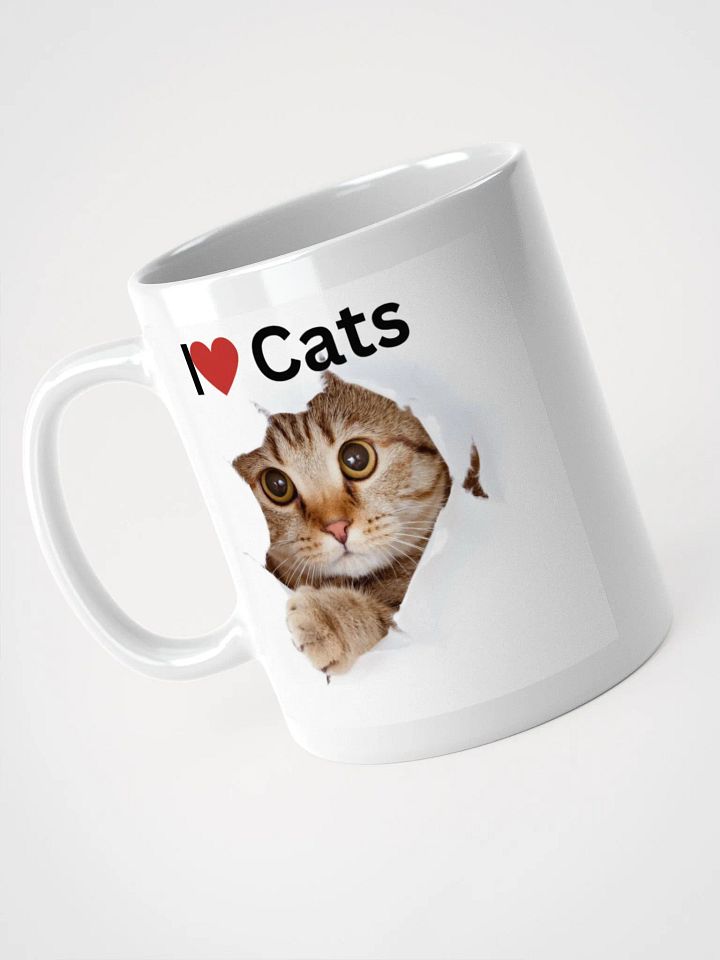 I Love Cats Coffee Mug product image (2)
