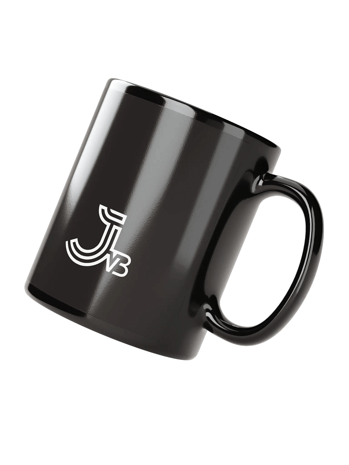 JVB Geometric Monogram Black Mug product image (3)
