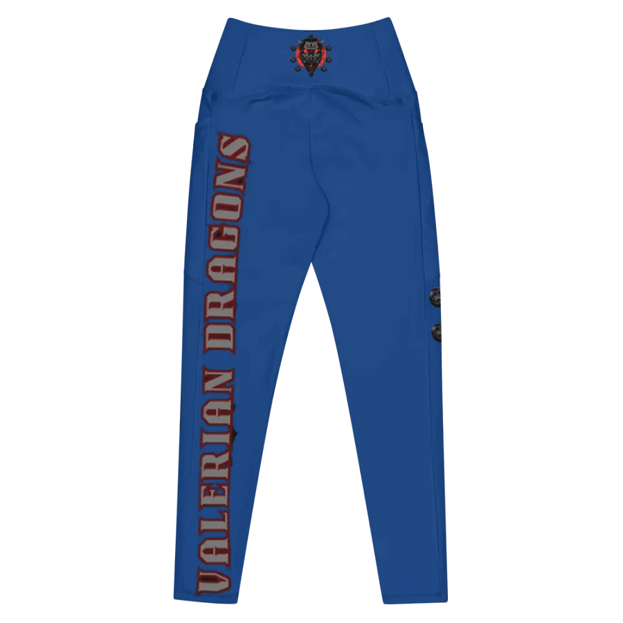 BLUE demon soul square up women's pocket leggings product image (5)