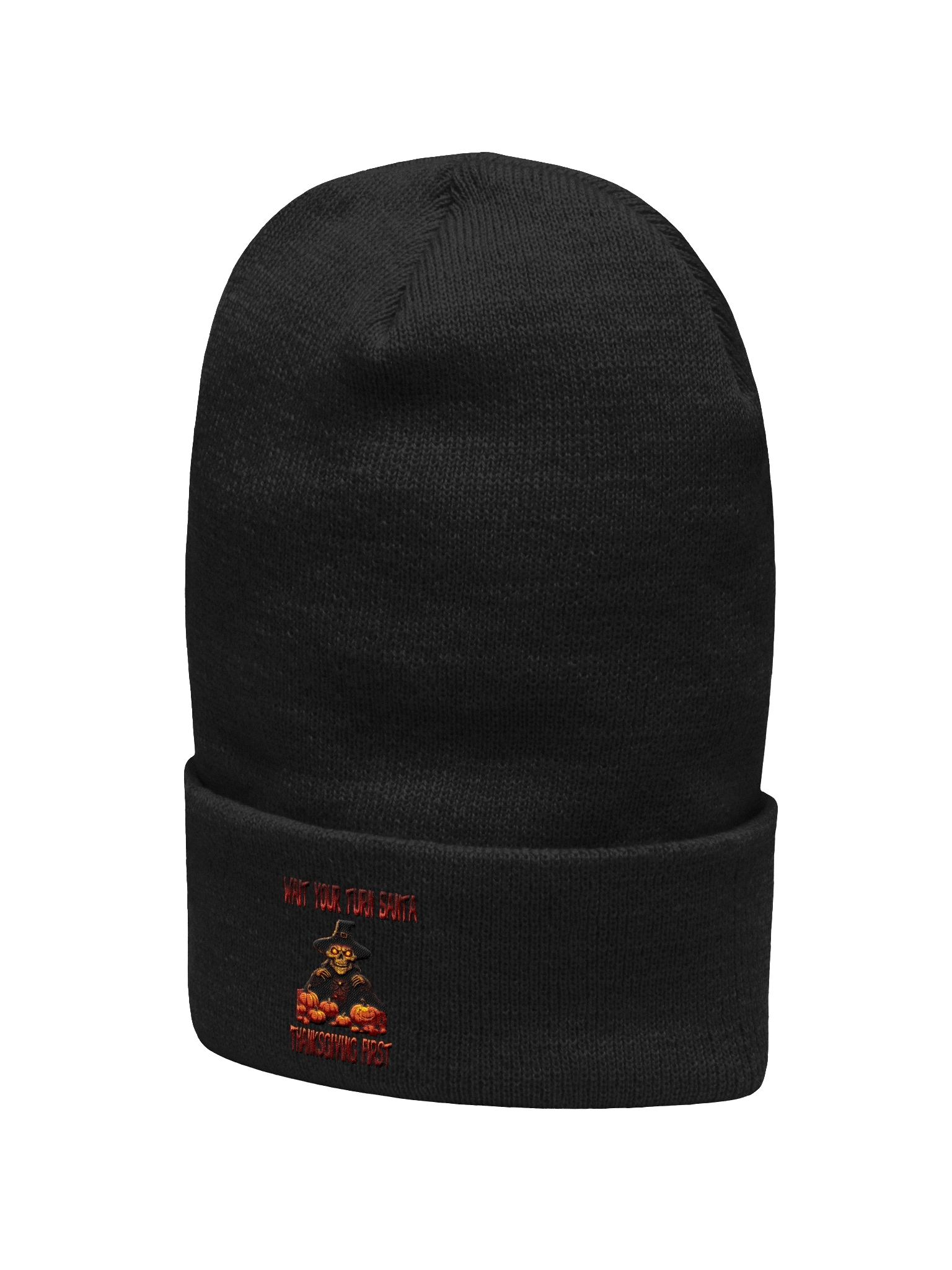 Skeletal Witch Cuffed Beanie product image (4)