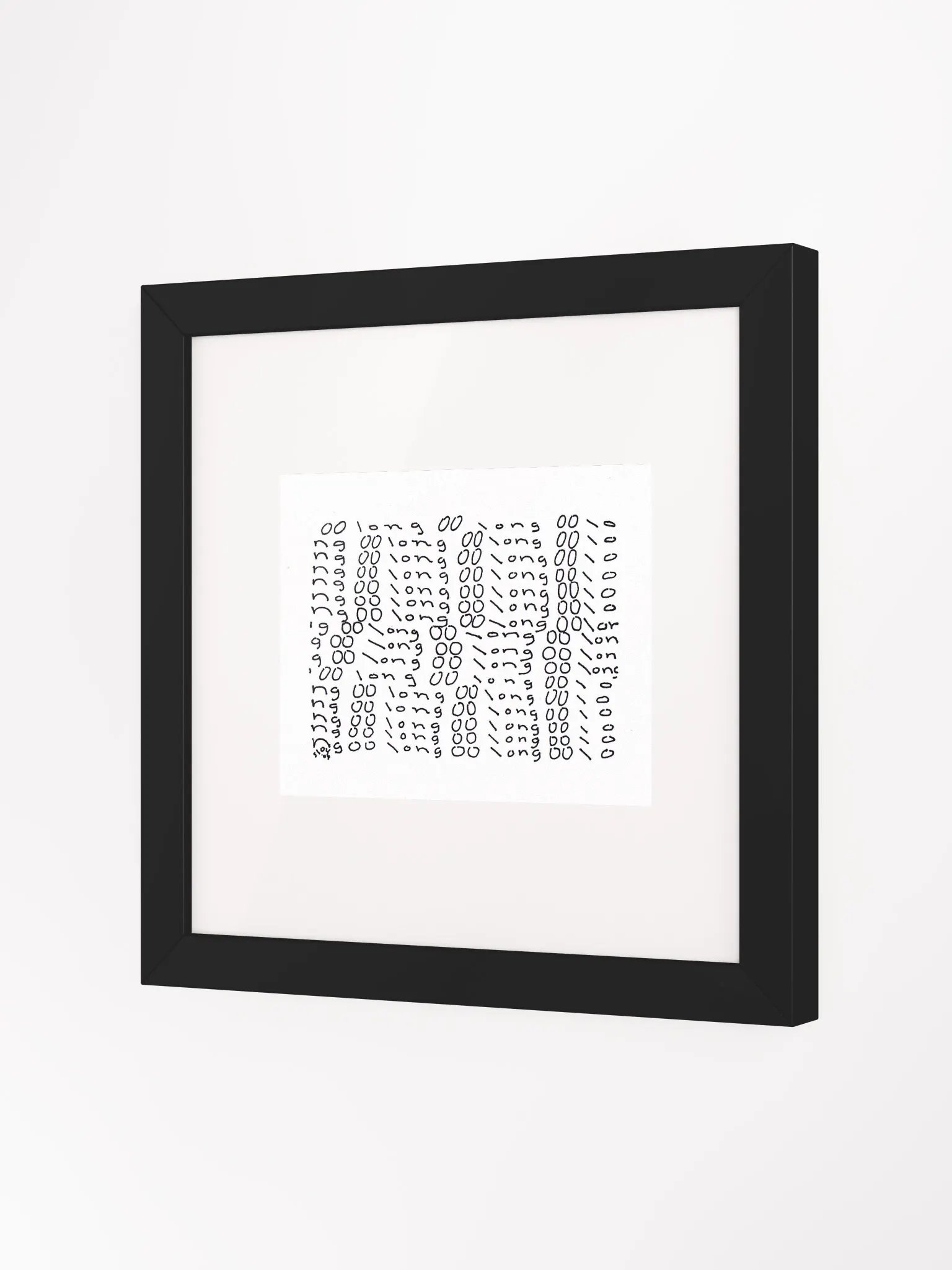 Oolong Panel Card Print Framed product image (4)