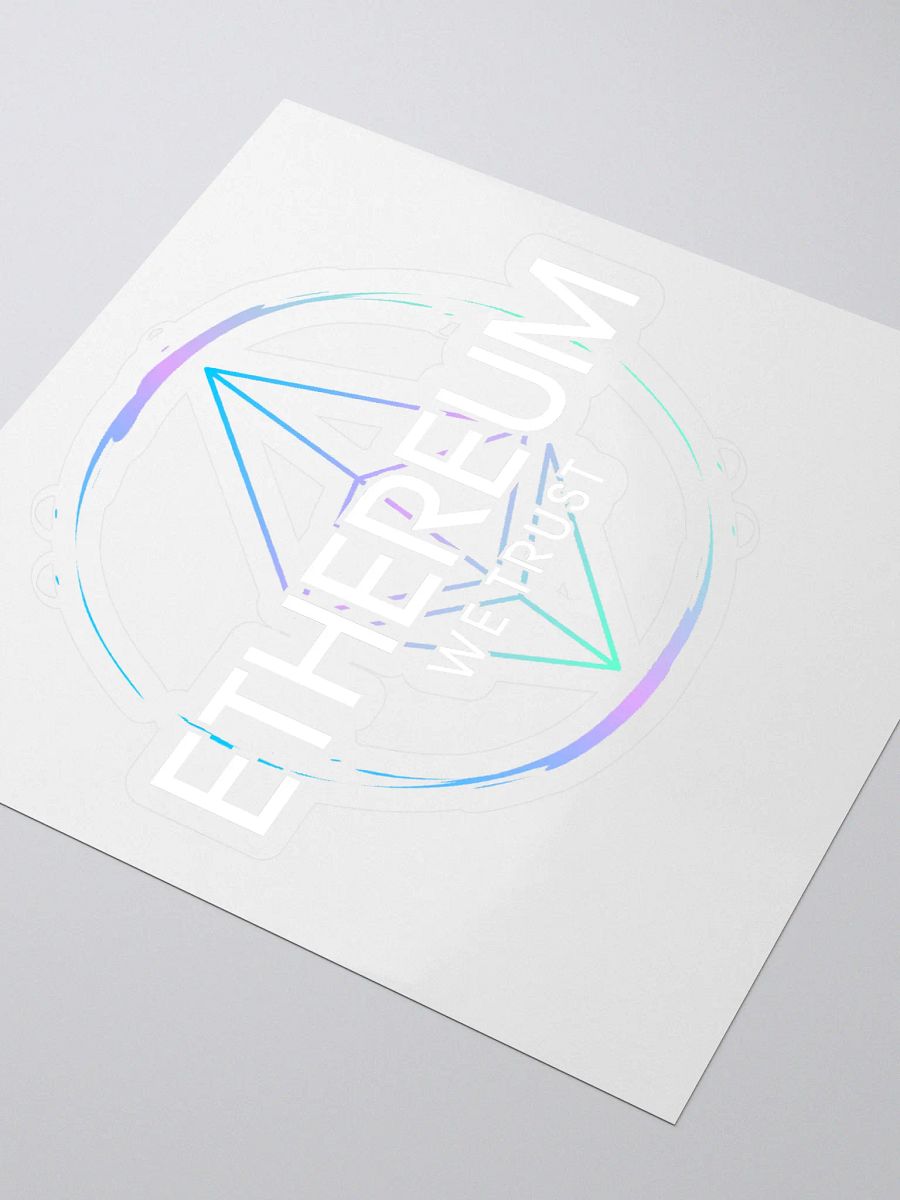 Ethereum Logo Kiss Cut Stickers product image (3)