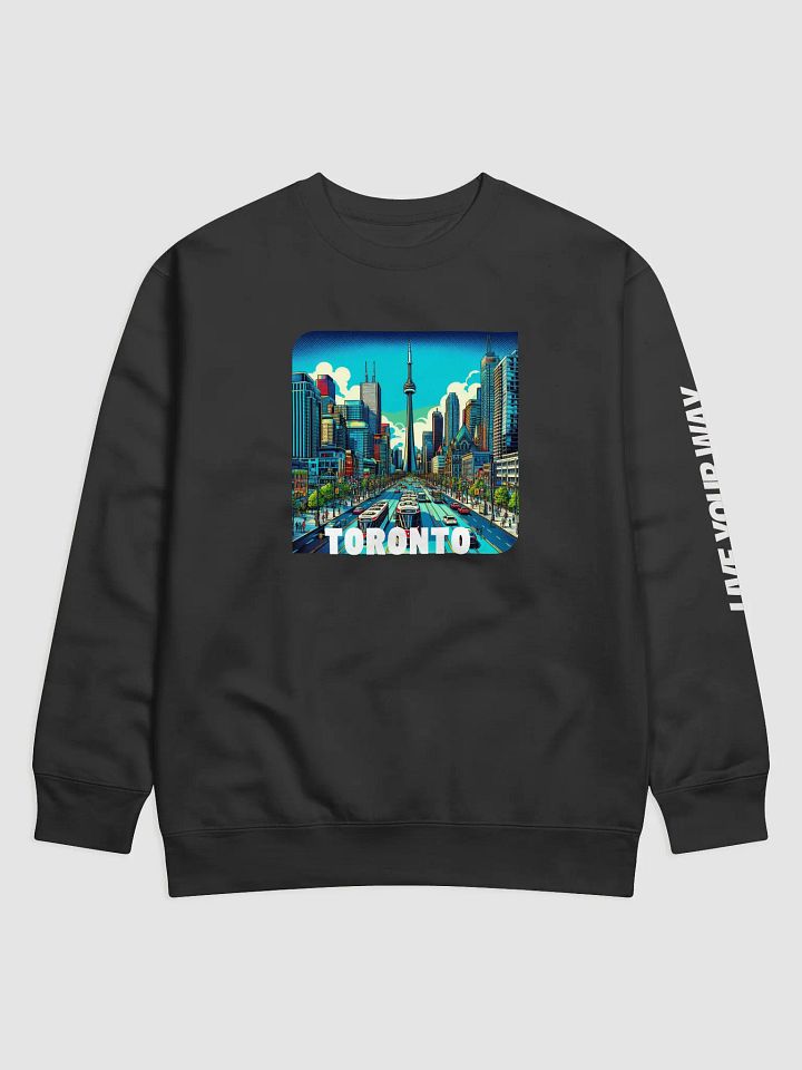 Toronto Skyline Vibes Sweatshirt product image (1)