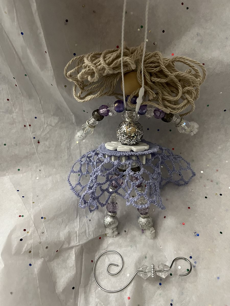 Lavender n Lace Doll/Ornament product image (2)