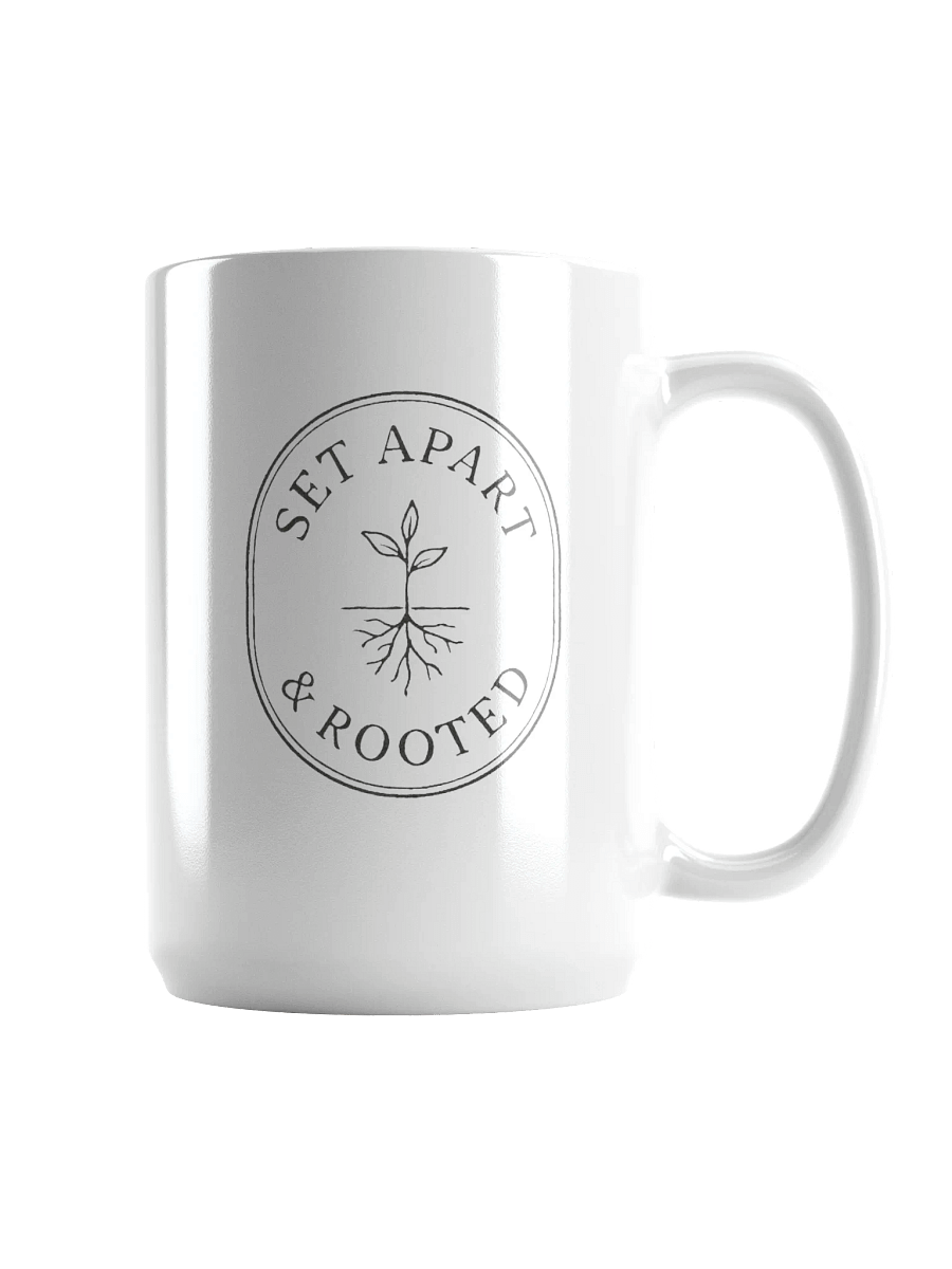 Set Apart & Rooted Oval Logo Mug product image (2)