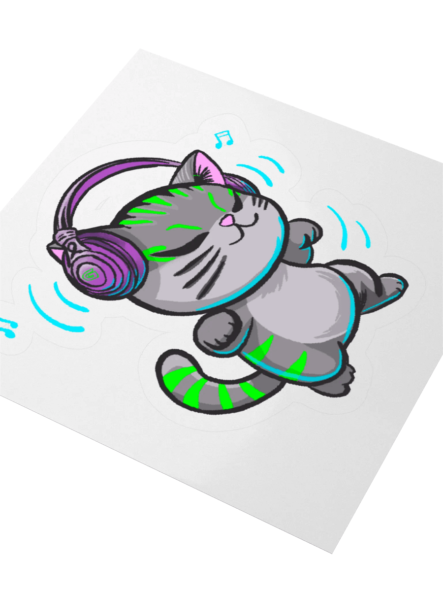 CatJammin - Sticker product image (3)