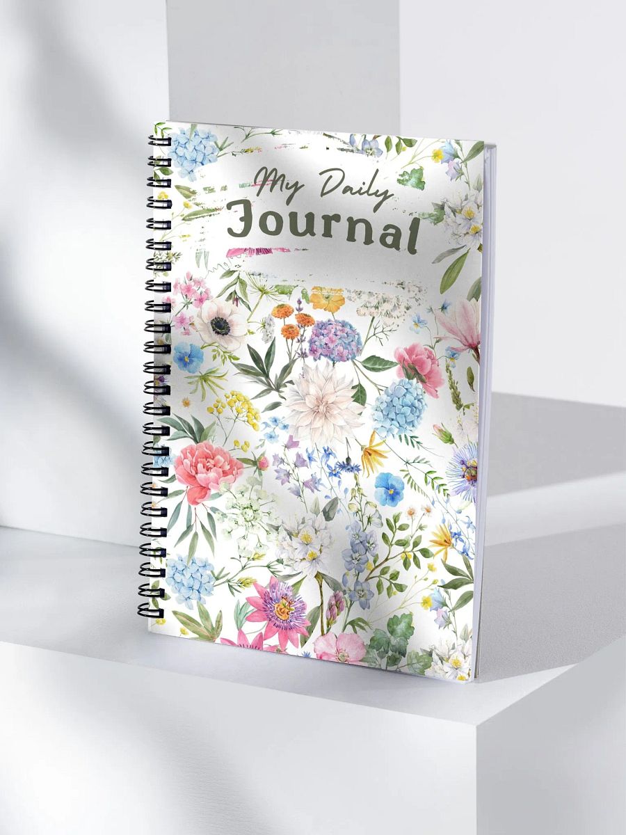 Floral Fantasy Spiral Notebook product image (4)