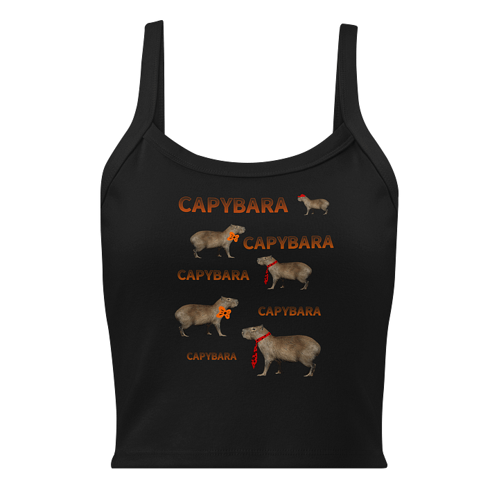 Cute Capybara Tank Top product image (1)