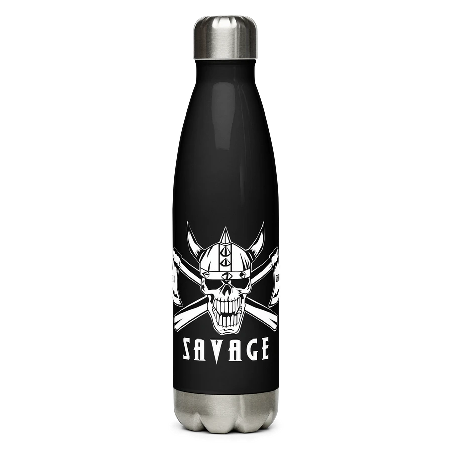 Savage Skull Stainless Steel Water Bottle product image (1)