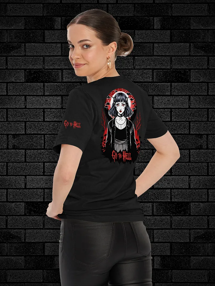 Gothic Girl Dripping Go to Hell product image (1)