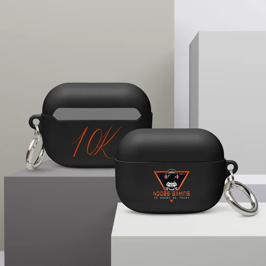 Noobs gaming 10k subs logo airpods case product image (12)