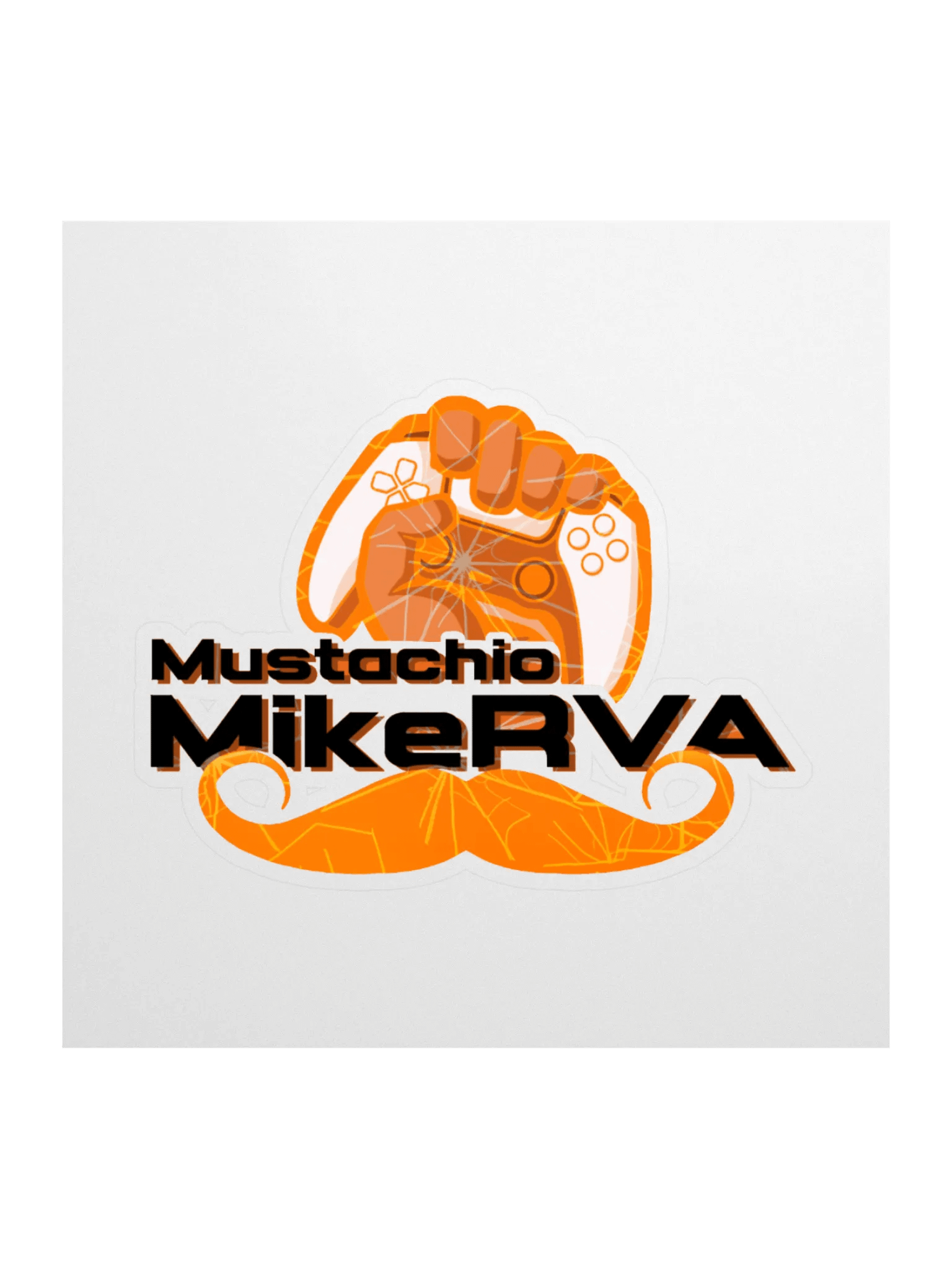 LIMITED EDITION Halloween MustachioMikeRVA Sticker product image (1)