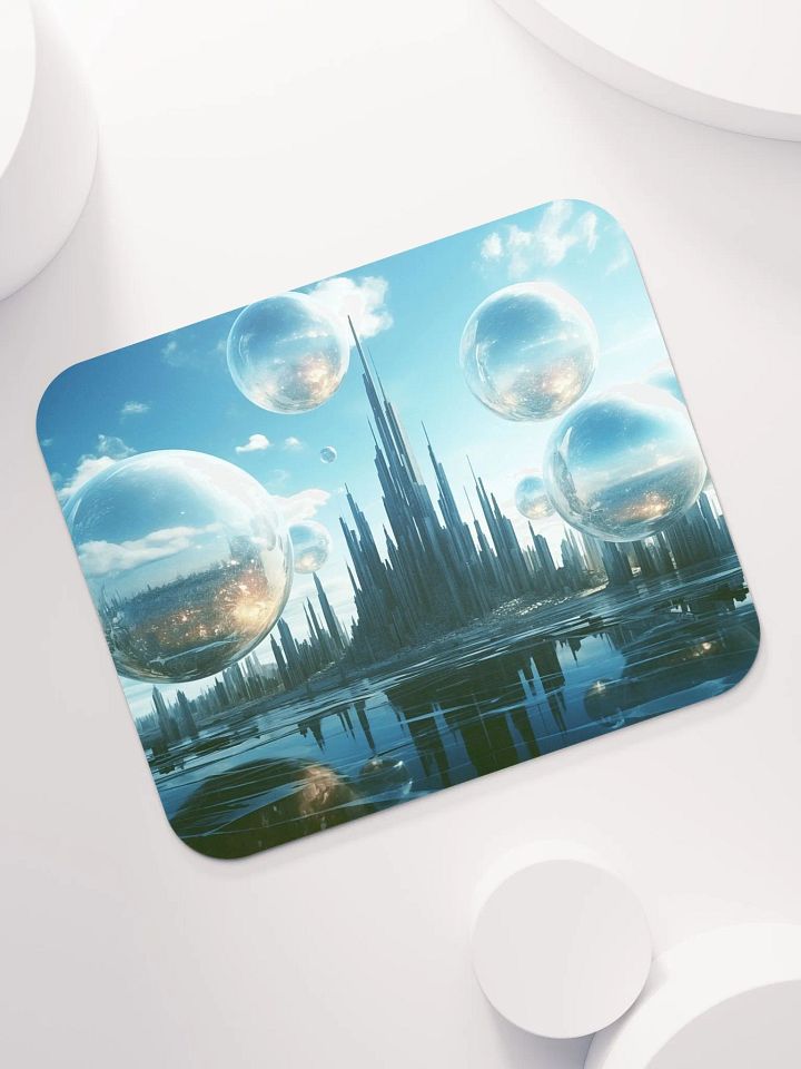 Skybound Reflections: A Vision of Tomorrow Mousepad product image (1)
