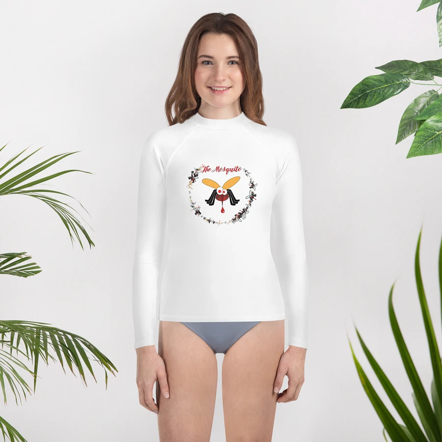 The Mosquito Mania Youth Rash Guard product image (8)