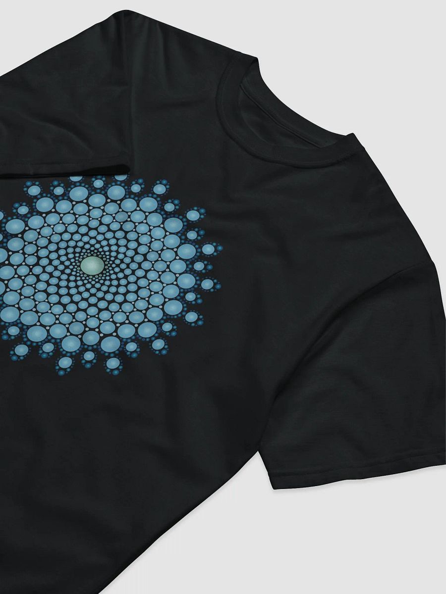 Blue Dot Mandala Unisex Organic T-Shirt product image (5)