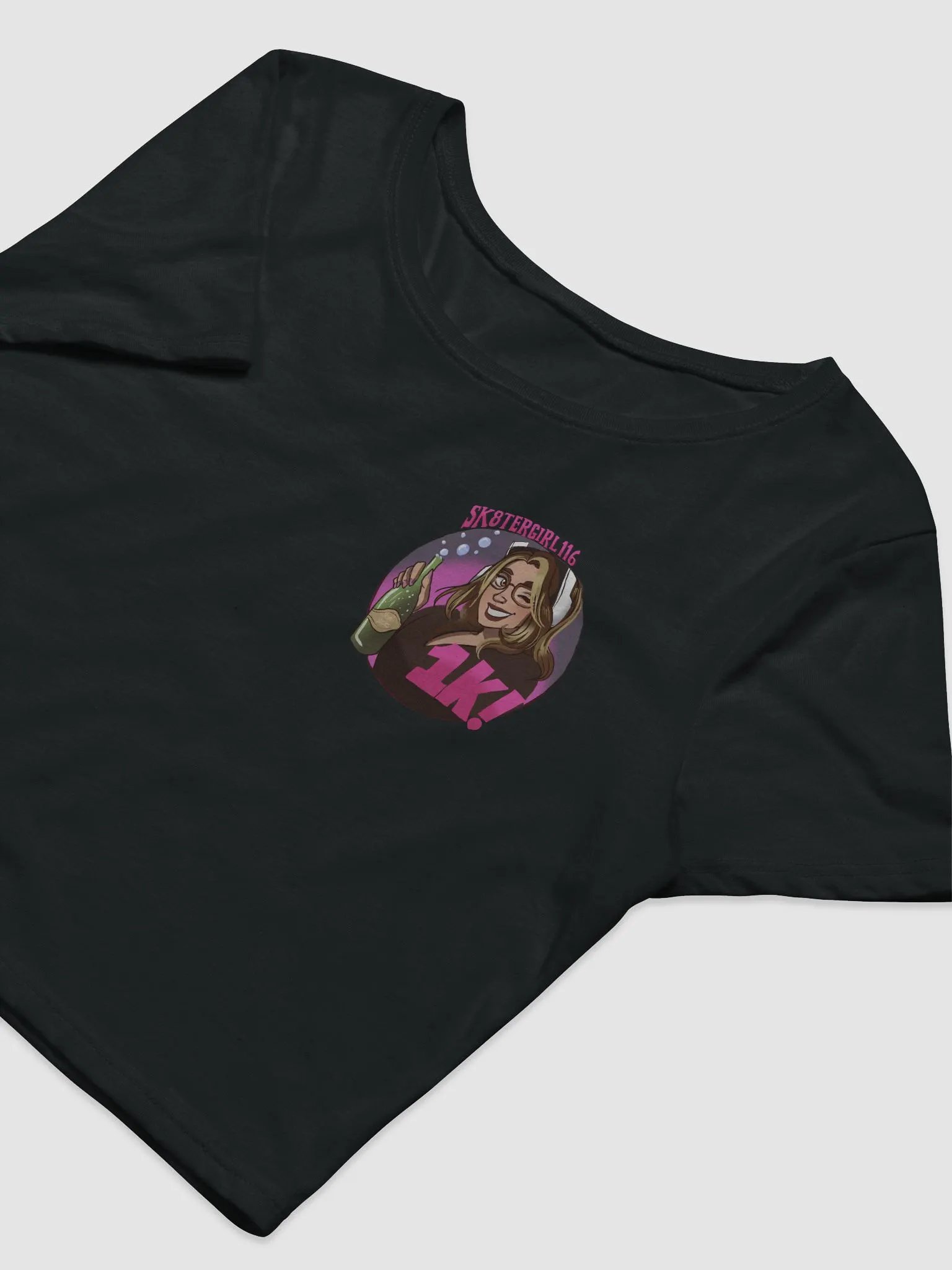 We Hit 1K - SK8 Cropped Tee product image (3)