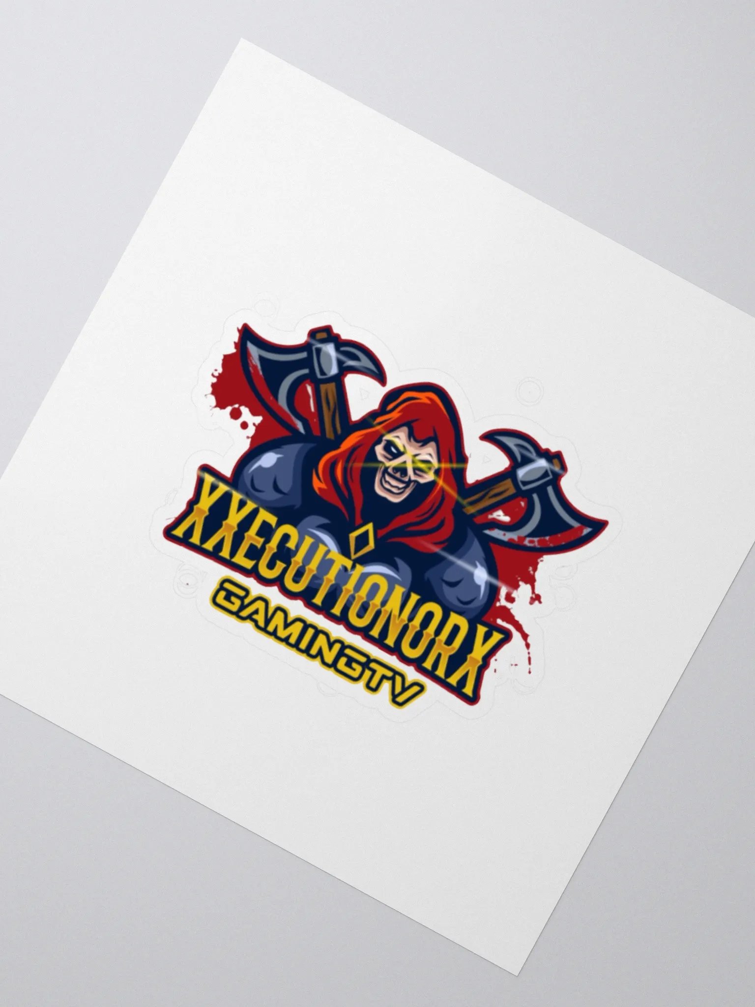 Hooded Reaper Gaming Stickers product image (6)