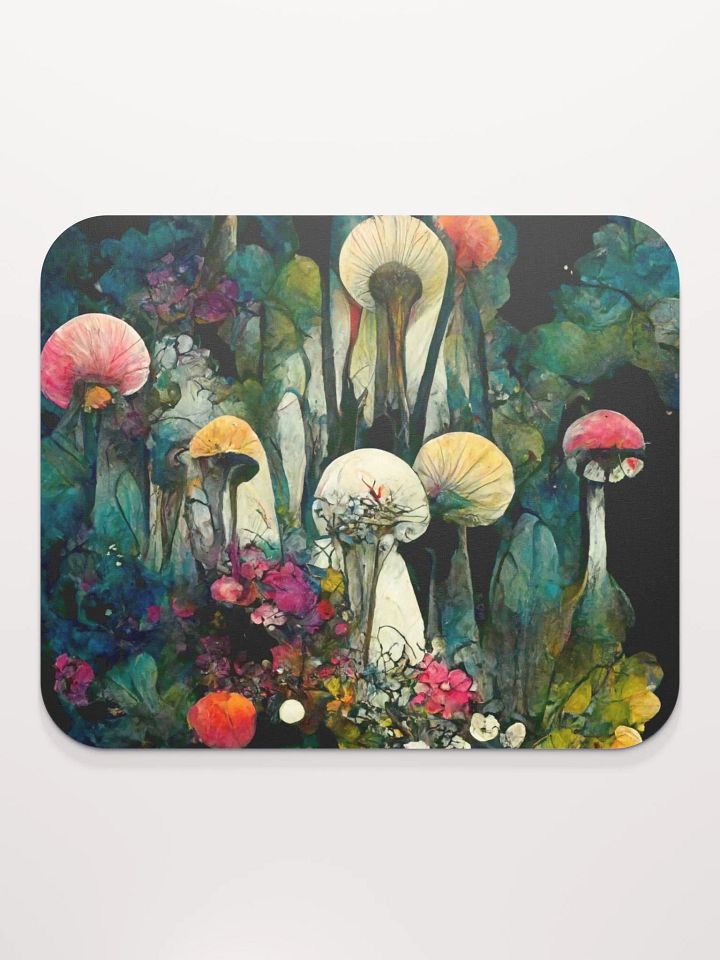 Enchanted Mushroom Grove Mouse Pad product image (2)