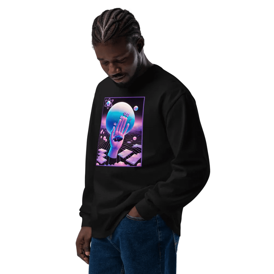 [Hand of Mysteries] - Unisex Premium Heavyweight Long Sleeve Shirt product image (15)