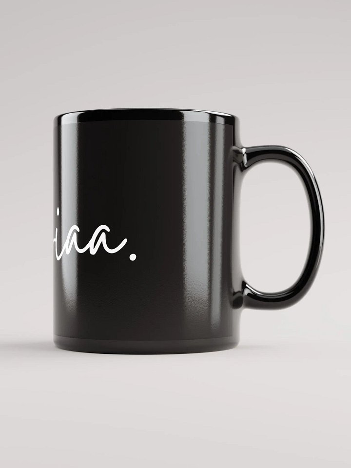 Black Glossy Mug product image (2)