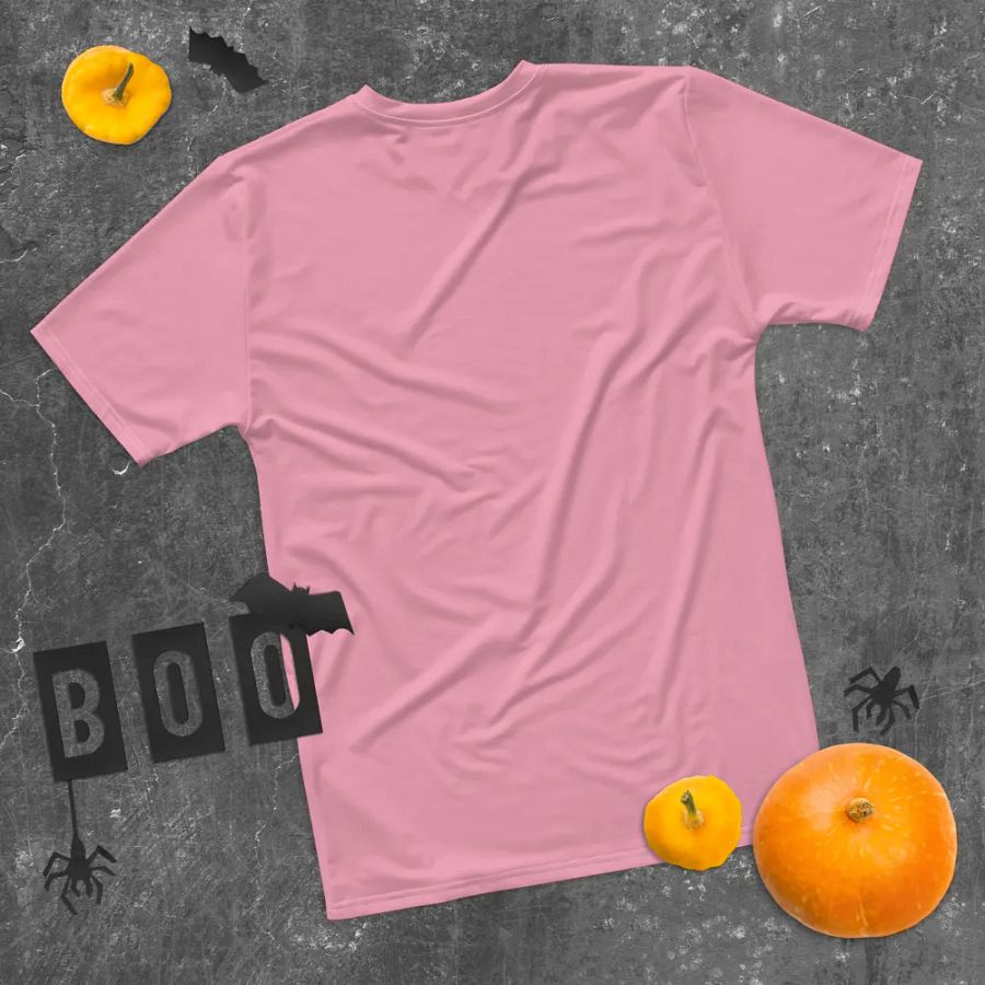 Plain Bubblegum Pink Soft Summer Men's Crewneck Polyester Heavyweight Premium T-Shirt by Treasure Pie product image (11)