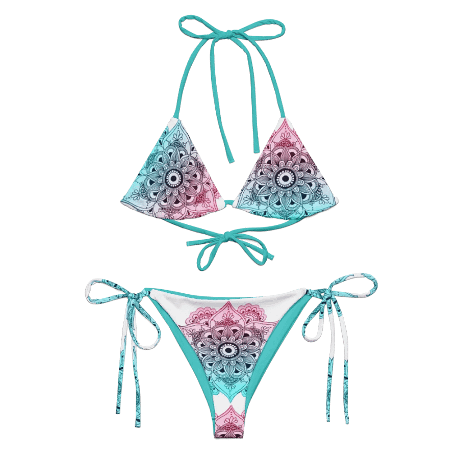 Mandala Dreams Recycled String Bikini Set product image (5)