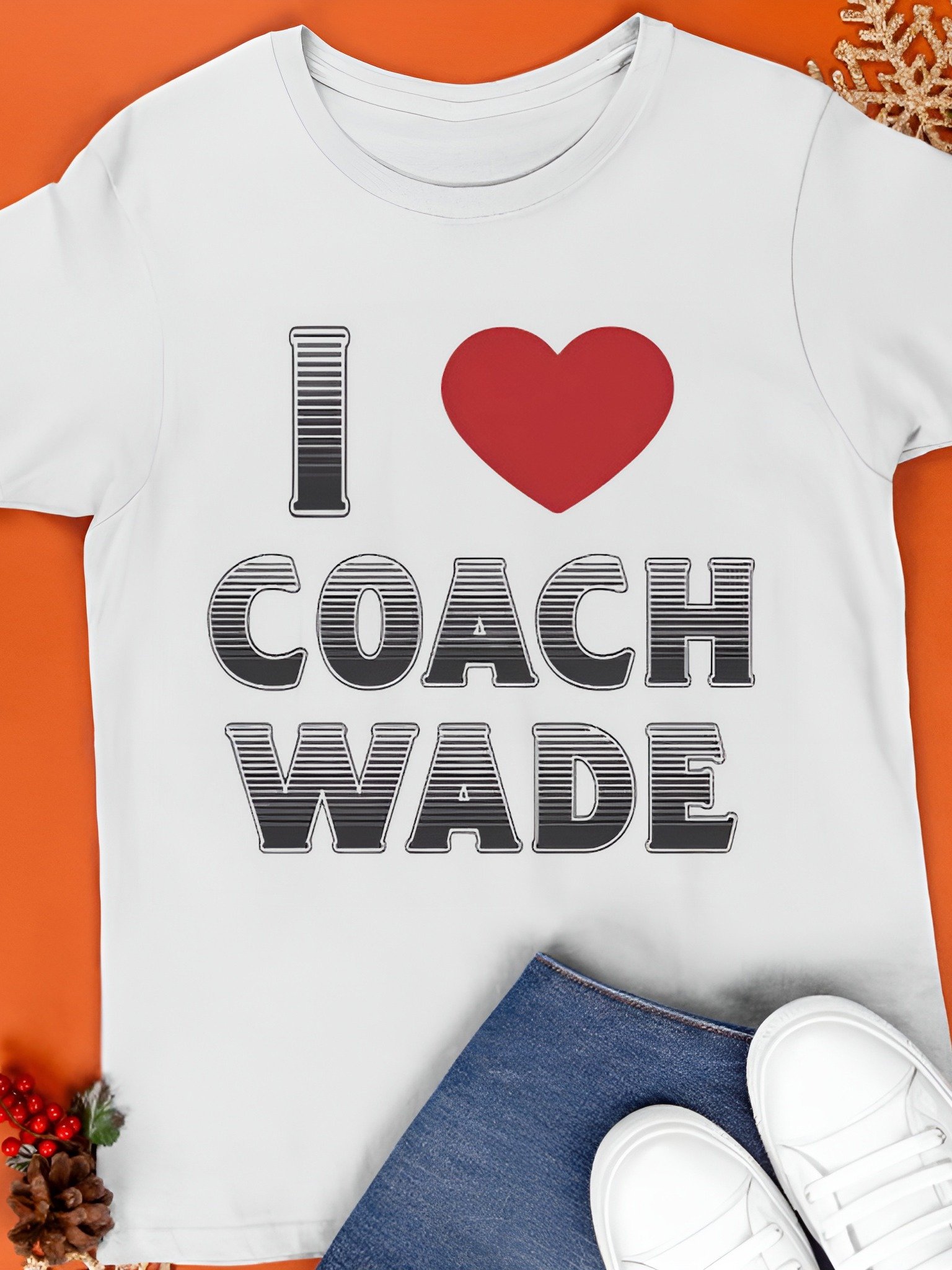 I Love Coach Will Wade Shirt product image (1)