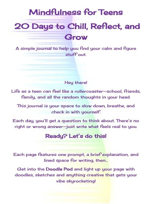 Mindfulness Journal for Teens product image (1)