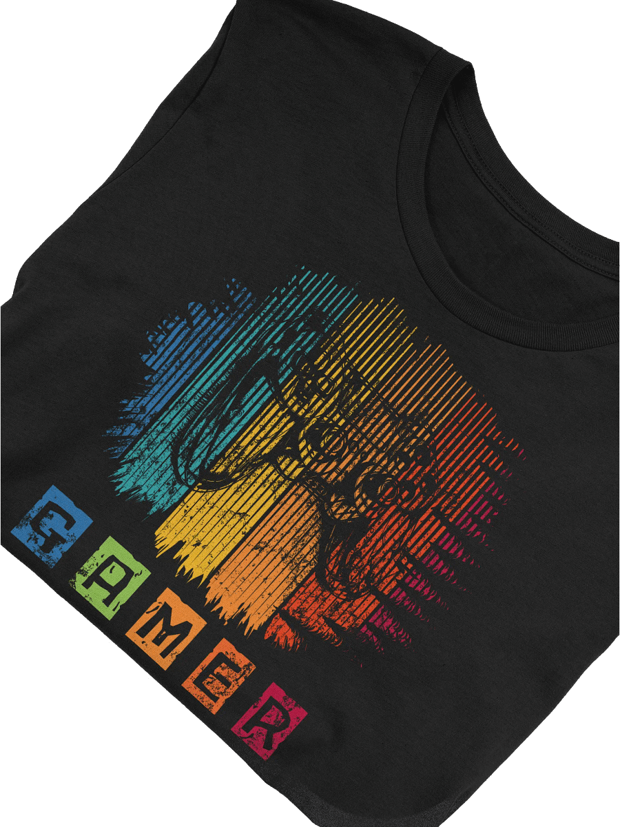 Retro 90s Gamepad T-Shirt – Vintage-Style Gamer Design for Console & Arcade Fans product image (50)