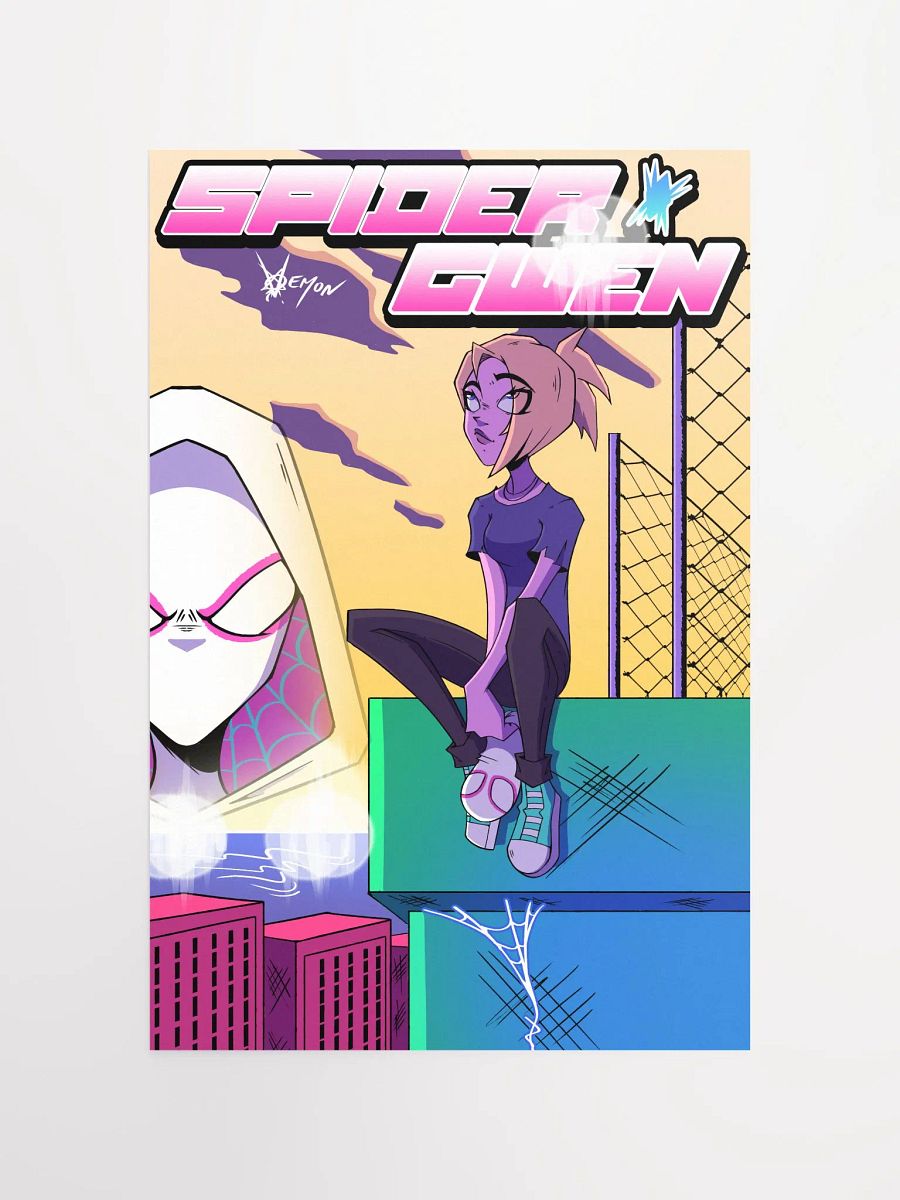 Spider-Gwen Sunset !!! Poster product image (4)