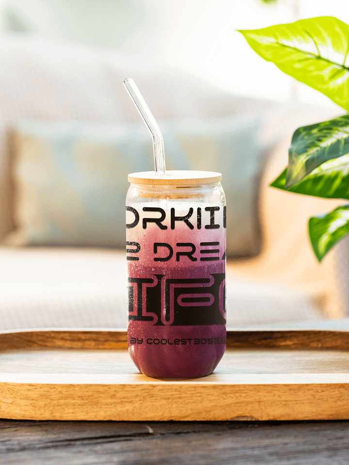 Can-Shaped Glass Tumbler – Coolest Boss Ever | Sleek, Trendy & Leadership-Approved product image (2)
